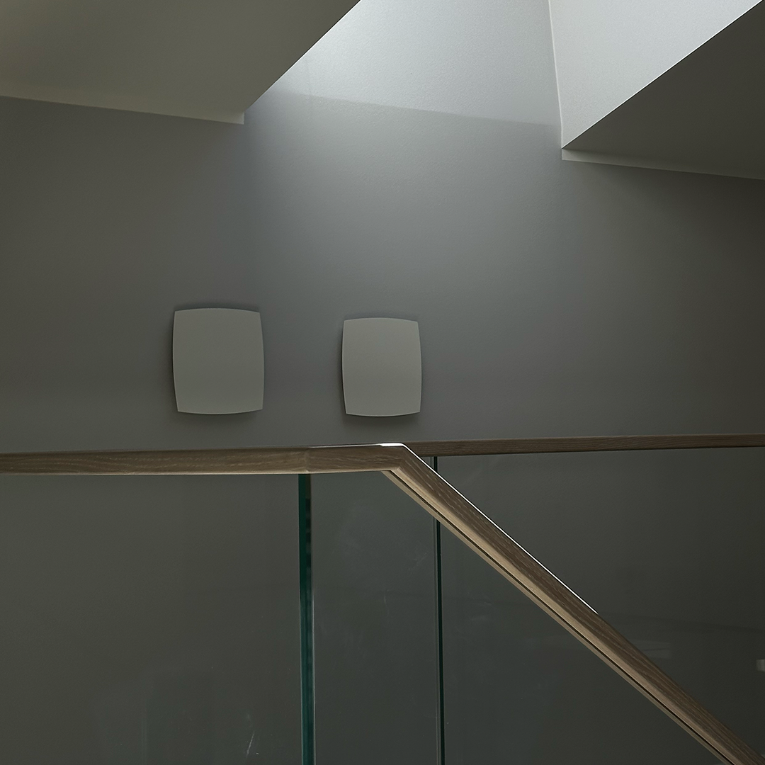 Interior units on wall